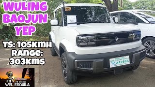 2024 WULING BAOJUN YEP  MINI ELEGANT EV JEEP IN THE PHILS [upl. by Blau]