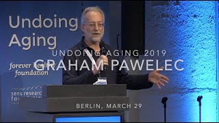 Graham Pawelec presenting at Undoing Aging 2019 [upl. by Annaitsirhc910]