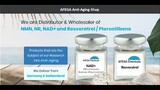 AFEGA Antiaging Shop for High Quality NMN NR NAD Resveratrol and Pterostilbene [upl. by Fleda590]