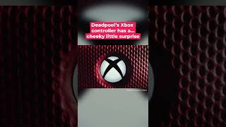 Deadpool’s Xbox controller has a…fun little surprise shorts [upl. by Brieta]