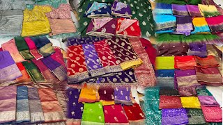 PVT Market Pure Fancy కొత్త చీరల మరో ప్రపంచం single Saree courier available [upl. by Sidwohl]