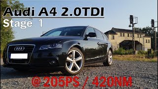 4WardPerformance  Audi A4 20TDI 170PS Chiptuning  Stage 1 [upl. by Lleznod176]