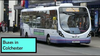 Buses in Colchester 02062023 [upl. by Ellenad]