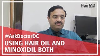 How To Use Hair Oil And Minoxidil Without Hampering Its Action  HairMD Pune [upl. by Yert]