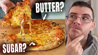 Pro Chef Reacts Joshua Weissmans Authentic New York Style Pizza [upl. by Bettine]