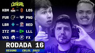 Resumo CBLOL 16ª Rodada  ENTÃO esse é o MELHOR TIME do CBLOL  Ilha das Lendas [upl. by Harman917]