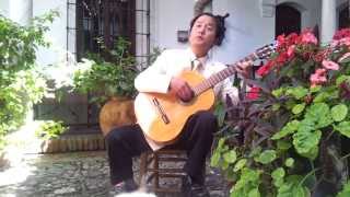 quotDanny BoyquotLondonderry Air  Esteban Jeon voice amp classical guitar [upl. by Silloc]