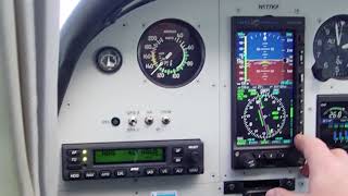 STEC 3100 in flight operations introduction with Aspen and Avidyne IFD550 [upl. by Sethi]