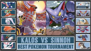 BEST KALOS vs BEST SINNOH  Best Pokémon Tournament Battle 4 [upl. by Vilberg516]