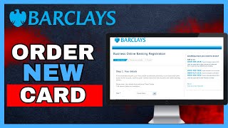 How To Order A New Card On Barclays App 2024 [upl. by Aneba]