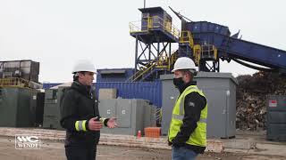 WENDT M6090 Shredder Plant Walkthrough with DMS Metals [upl. by Aenet667]