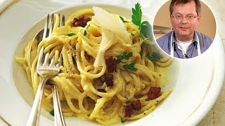 So gelingen echte Spaghetti Carbonara [upl. by Atiker]