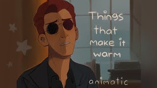 Things That Make It Warm  Good Omens Animatic [upl. by Auop370]