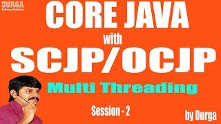 Core Java with OCJPSCJP Multi Threading Part2  The ways of defining a Thread Part1 [upl. by Neetsirhc]