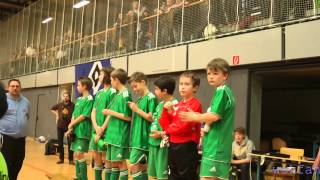 Jugendfußball Hamburg 23 Febr 14 Hallenmeister U 11  Siegerehrung [upl. by Juan610]