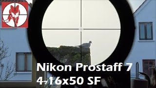 Nikon Prostaff 7 416x50 SF  Testing at the range [upl. by Kyte745]