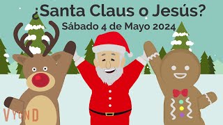 🔴Misionero Adventista Niños  Sábado 4 de Mayo de 2024 ¿Santa Claus o Jesús [upl. by Ereveneug]