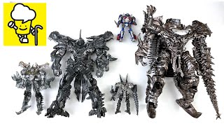 Transformers Movie Aoyi Mech BMB LS 11 Scorn Grimlock Optimus Prime ランスフォーマー 變形金剛 [upl. by Nevarc]