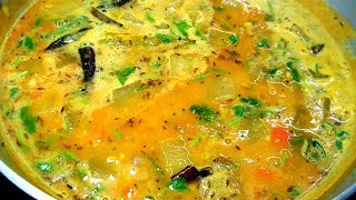 சுவையான பூசணிக்காய் சாம்பார்Poosanikkai sambar TamilSambar recipe Tamil [upl. by Evilo260]