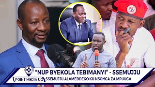 MP SSEMUJJU AKUBYE EBITULI MU BOBI WINE NUP TEBAMANYI BYEBAKOLA BETAAGA OKUSOMESA [upl. by Neroled]