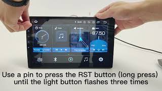 How to reset factory data via RST on Android radio [upl. by Droffats525]