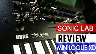 Korg Minilogue XD  SonicLAB Review [upl. by Ainer]