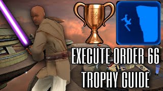 EXECUTE ORDER 66 TROPHY GUIDE Star Wars Battlefront Classic Collection Tutorial [upl. by Schrader846]