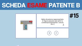 SCHEDA ESAME PATENTE B 2024 15 [upl. by Hana848]