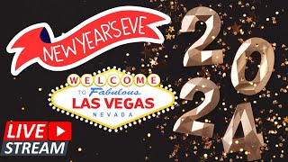 New Year’s EVE 2023 Ring in 2024  FIREWORKS LAS VEGAS STRIP SATURDAY NIGHT LIVESTREAM 123123 [upl. by Verner855]