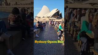 Sydney Opera Bar Sydney operahouse travel [upl. by Gnivri]