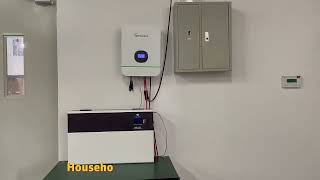 48v Wall Mounted Lithium Battery  Connect Growatt Inverter  Delong [upl. by Oimetra463]