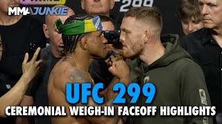 UFC 299 Full Fight Card Faceoffs From Miami [upl. by Kariotta]