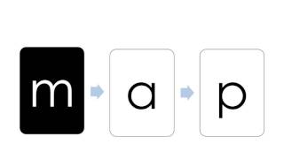 Kindergarten Phonics Lesson Segmenting CVC Words ap Word Family [upl. by Etteloc]