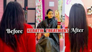 Keratin Hair Treatment  Good Or Bad ❓  Full Procedure ✅  Kanisha Nancy Dogra 🫰🏻 [upl. by Anilasor310]