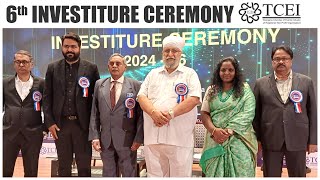 TCEI 6th Investiture Ceremony At Hyderabad  Hybiz tv [upl. by Idona]