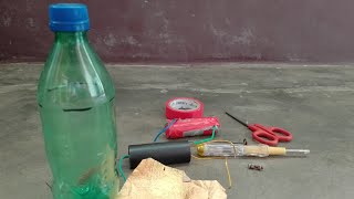 How to make Leyden Jar 🫙  How to make capacitor At Home  simple capacitor projects [upl. by Cornelle343]