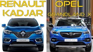 2019 Renault Kadjar vs 2018 Opel Grandland X [upl. by Boarer]