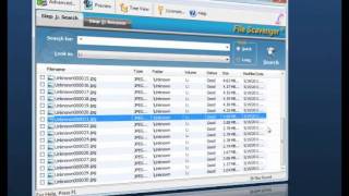 Undeleting files with File Scavenger [upl. by Esile]