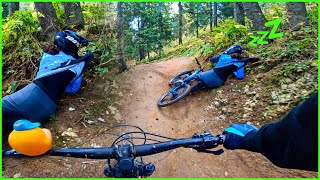 Avem un Traseu NOU in Bike Park Postavaru  A Cazut o Panseluta [upl. by Sorgalim]