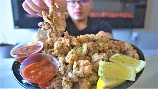 CRISPY FRIED CALAMARI Recipe [upl. by Maryanne670]