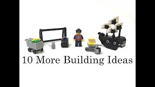 Top 10 Easy LEGO Building Ideas Anyone Can Make 2 [upl. by Bandeen869]