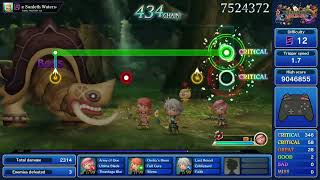 Theatrhythm Final Bar Line  FFXIII  quotThe Sunleth Waterscapequot  Supreme Difficulty Perfect Chain [upl. by Hamas]