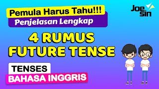 4 Rumus Future Tense dalam Bahasa Inggris untuk Pemula  Tenses 16  Joesin [upl. by Rodgers]