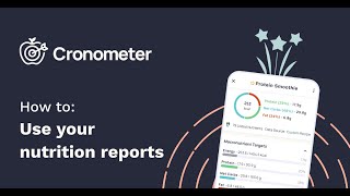 Accurate Nutrition amp Food Tracking  Cronometer [upl. by Waylin144]