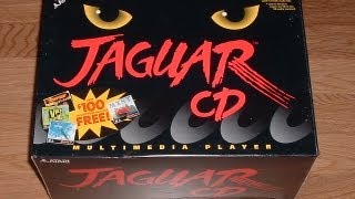 Atari Jaguar CD Video Game Console  James amp Mike [upl. by Fortunna]