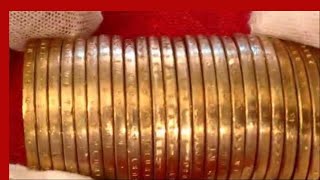 COIN ROLL HUNTING 25 ROLL OF quotGOLD DOLLARSquot 1 [upl. by Ive]