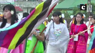 Locals celebrate ‘Mera Chaorel Houba’ festival with great fervour in Manipur [upl. by Linzy989]