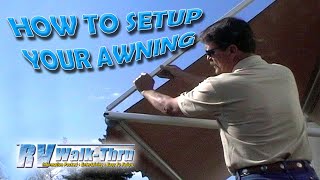 RV Awnings  Learn how to set up your awning [upl. by Naujd]