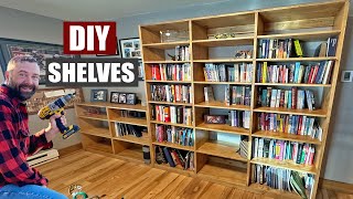 The Best Bookshelves for Your Home How to build your own [upl. by Fuhrman]