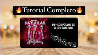 🤩LOS POLVOS DE ESTOS CAMINOS🤩 TUTORIAL COMPLETO EN ACORDEON🪗 [upl. by Templa961]